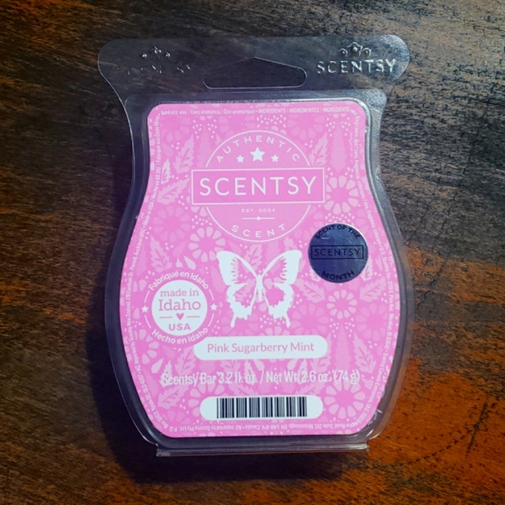 Pink sugarberry mint scentsy